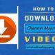 How to Download From Channel Myanmar
